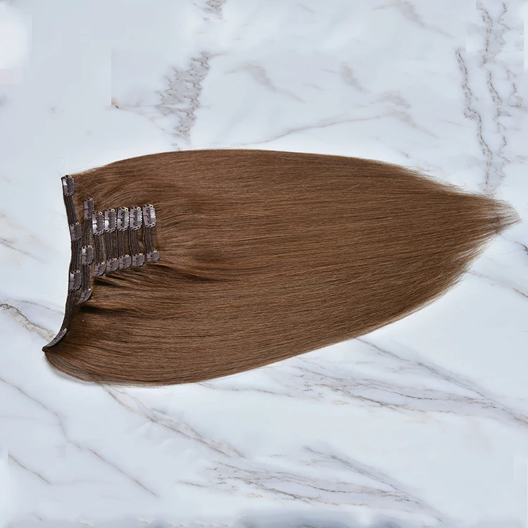 100% Human Hair Extensions Factory Vendor With Lace Clip Hair Extensions Wholesale Brazilian Braiding Hair Extensions For Woman