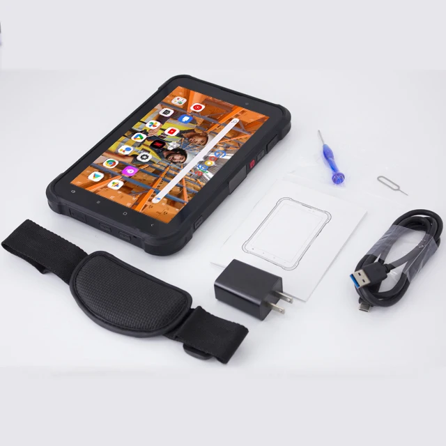 ANDROID 10 rugged tablet pc sunlight readable table 4g lte rugged industrial handheld terminal tablet pc atex rugged tablet