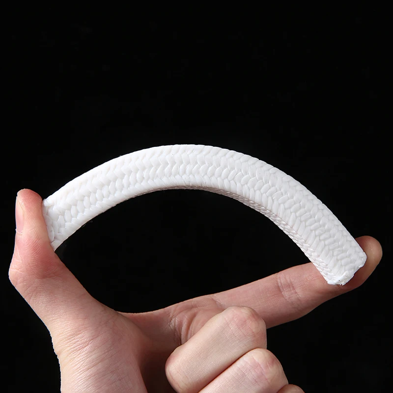 Factory direct sales of oily white PTFE packing sealing material PTFE packing