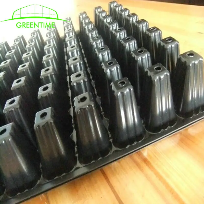 200 cells plastic  Plug seedlings pot dish for vegetable and flower in greenhouse