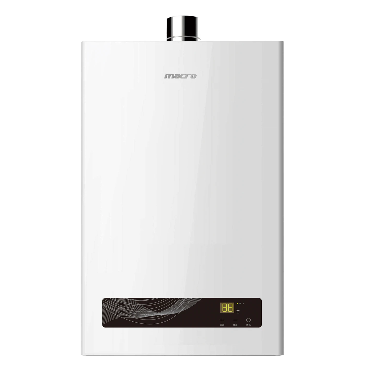 Макросъемка с завода от производителя серии принудительных выхлопных газов для бассейна водонагреватель газовый