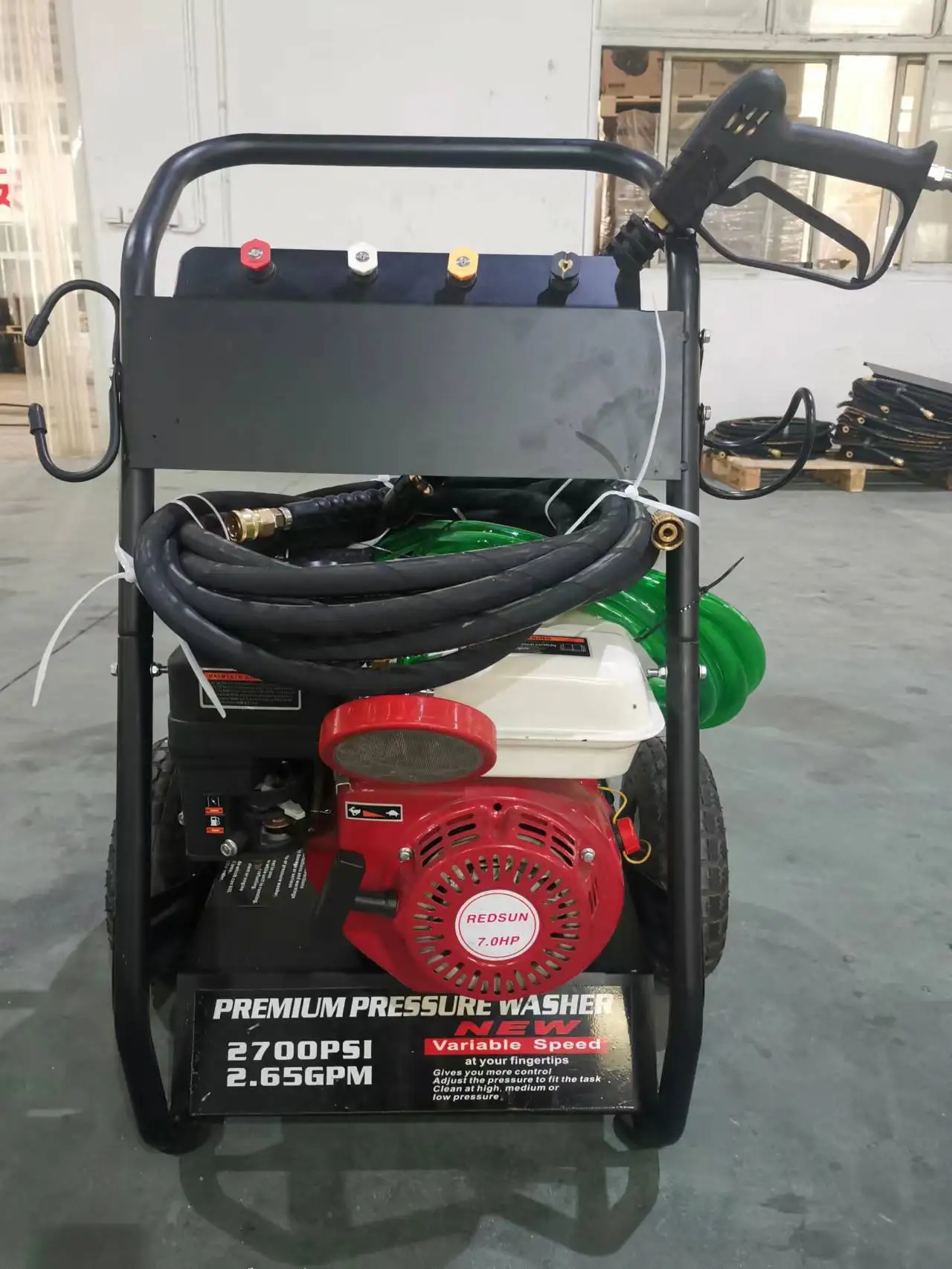 9HP Gasoline High Pressure Washer Automatic Car Wash Machine