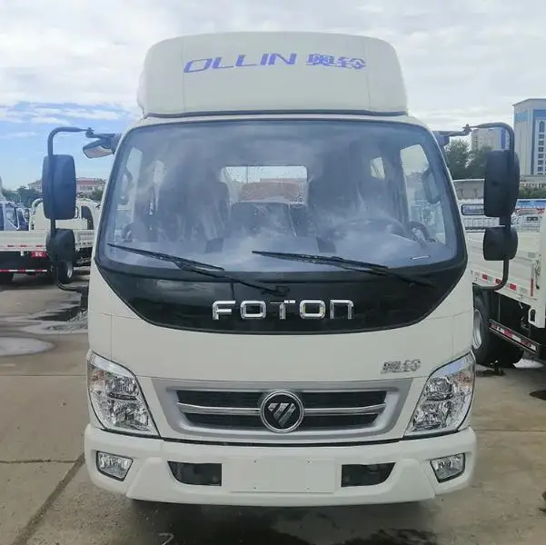 FOTON-OLLIN white popular cargo truck hot sale