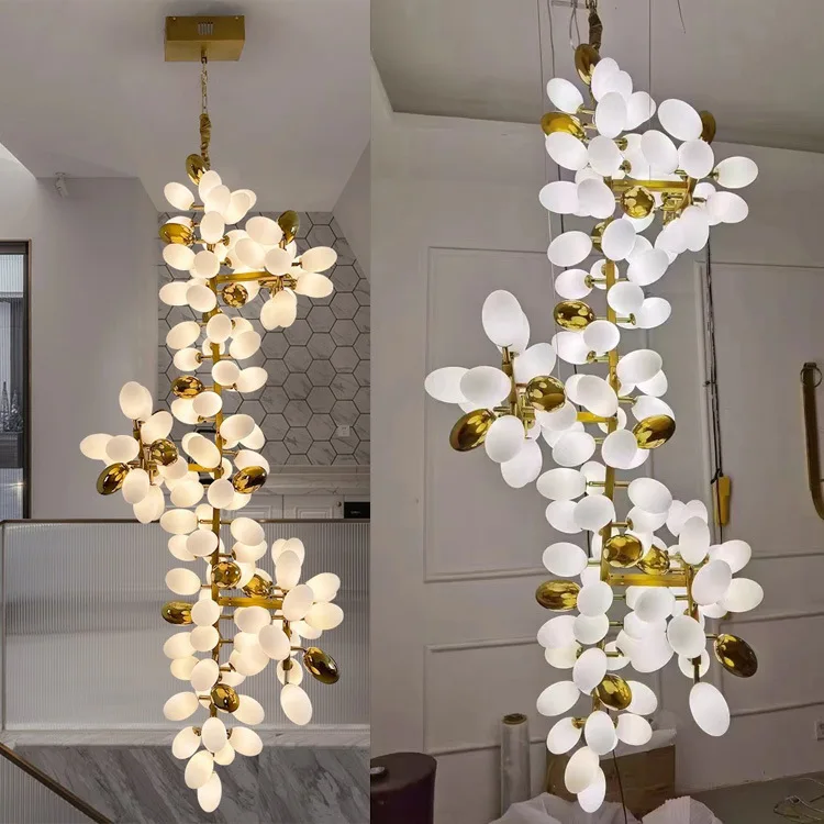 Pendant Lights Modern Designer Chandelier Lighting Led Large Grape Shape Home Decor Lustres for Dining Room Lamp Decoration