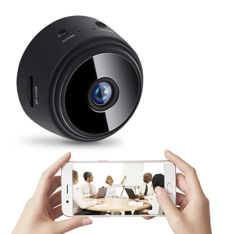 Безопасность Мини Скрытая внутренняя система обнаружения движения Hd 1080P ночное видение Ip видео беспроводная Wifi камера