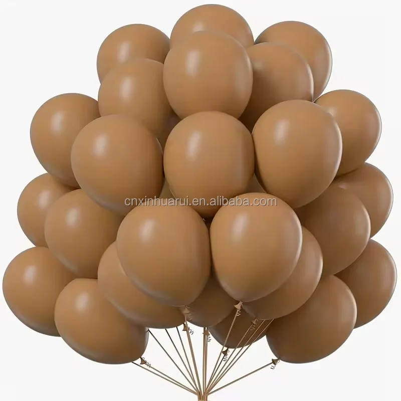 Supplier Wholesale 5/10/12/18 Inch Vintage Pearl Balloon Latex Round Balloon Party Decoration Retro Color Balloons