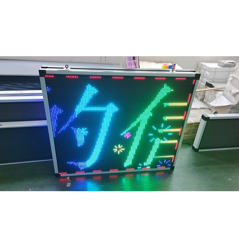 Наружный знак сообщения RGB P10 рекламный экран торгового центра полноцветный щит с движущимся текстом светодиодный дисплей прокруткой