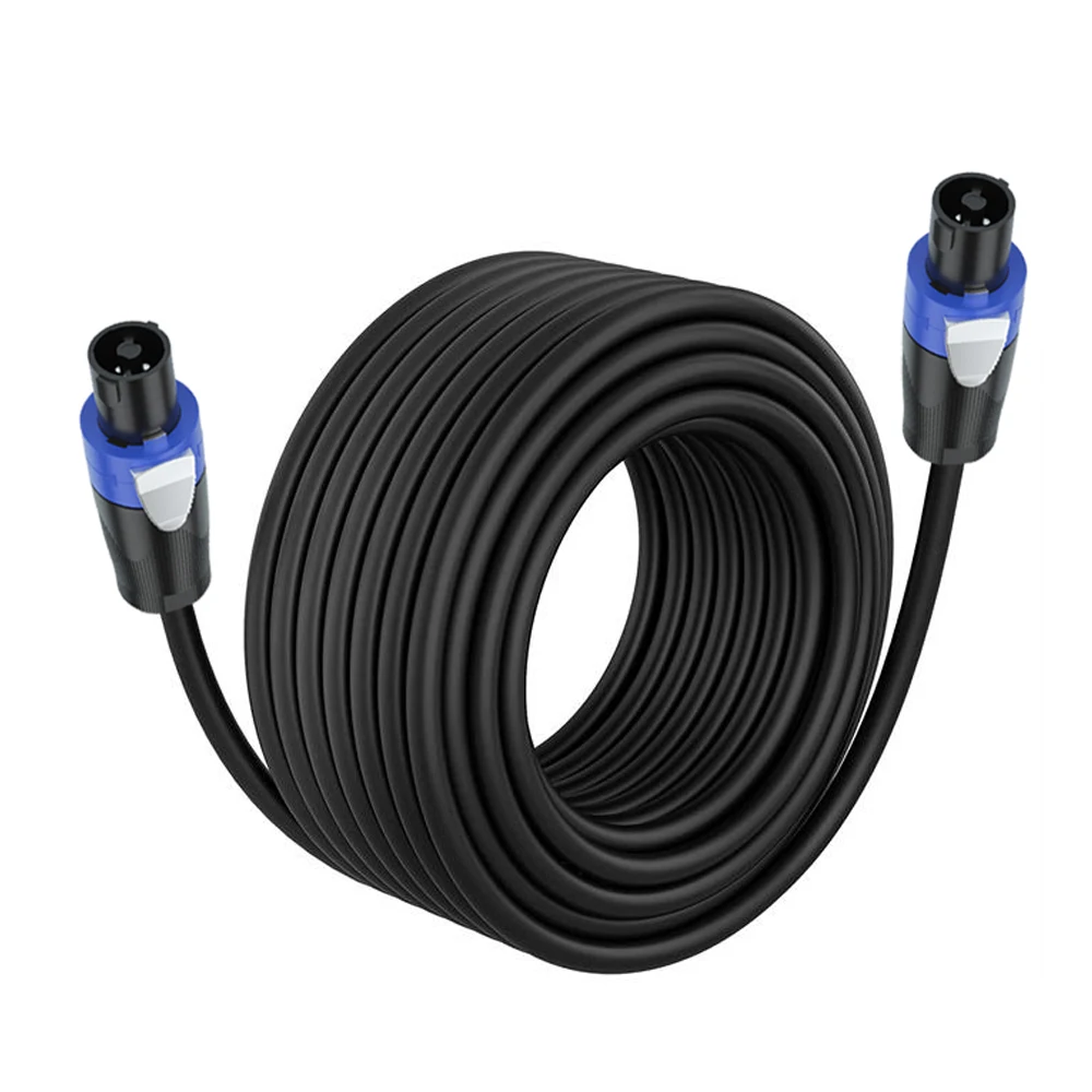 Speakon Cable Xlr Cable Sound Nl4fc Ohmic Head Four Two Core Speaker Plug Connecting Microphone Audio Cable
