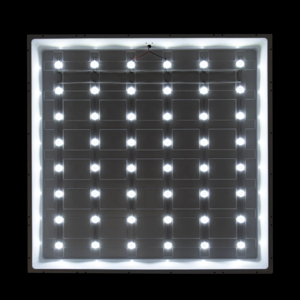 JuLi Factory 40w 48w CE Diver 5 years warranty LED Backlight595x595 60x60 Panel
