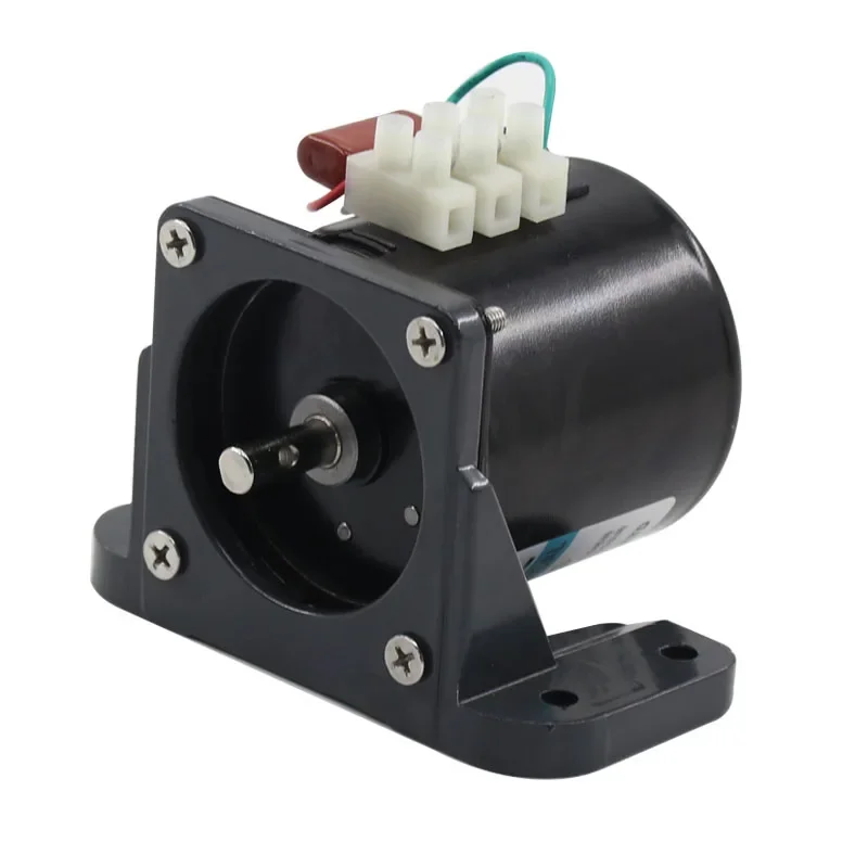 60KTYZ  AC Synchronous Motor 220V 110V 14W Centric Shaft With Bracket Permanent Magnet Motor 2.5rpm-110rpm CW CCW Gear Motors