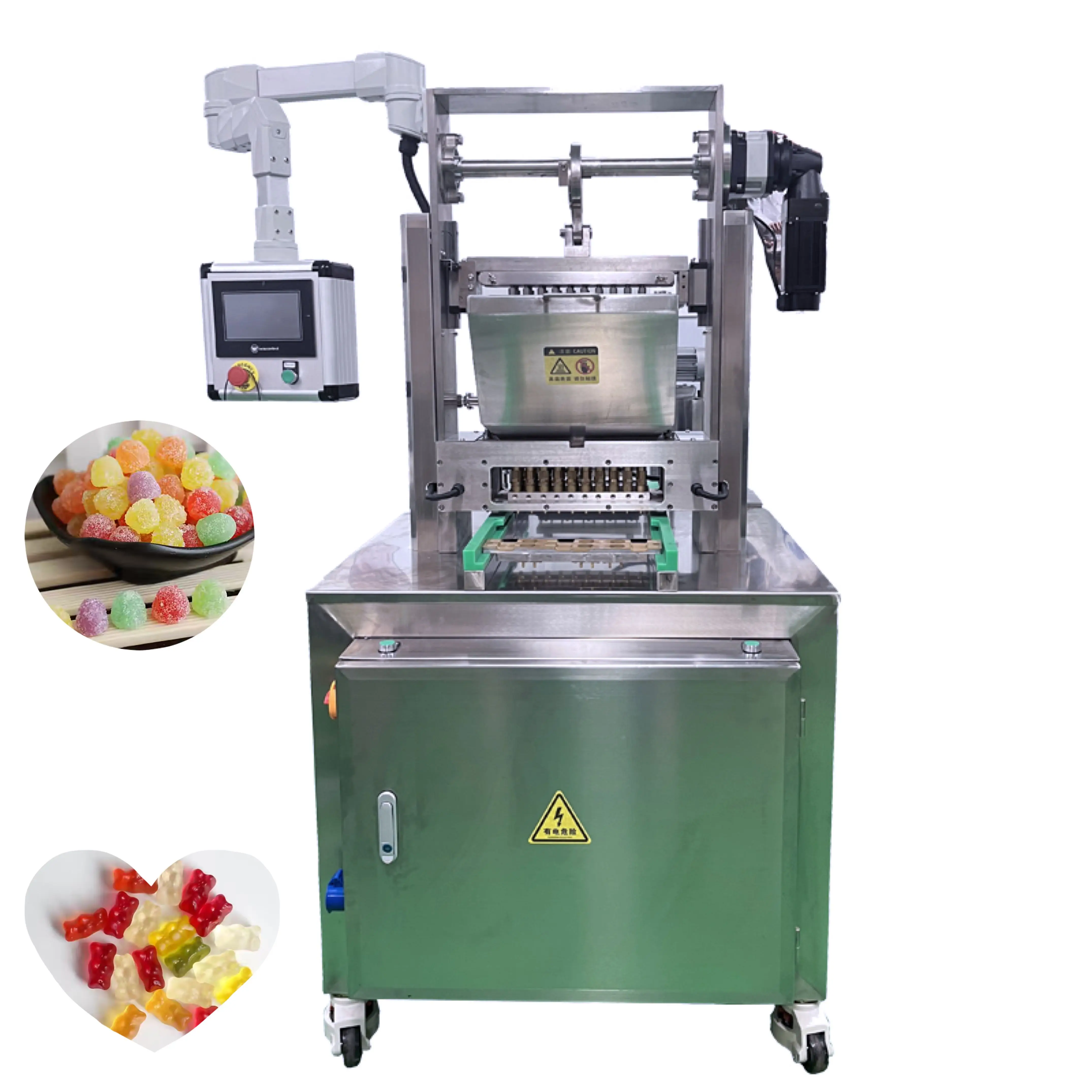 Wholesale New Innovation Automatic factory manufacture soft candy making machine for gummy candy production line