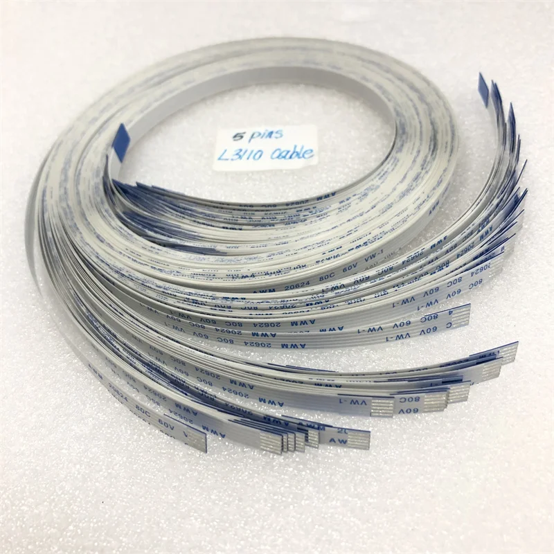 Wholesale 17 Pin CIS L3110 Contact Image Sensor Scanner Cable for Epson L1110 L3115 L3116 L3118 L3119 L3150 L3160 Printer Parts