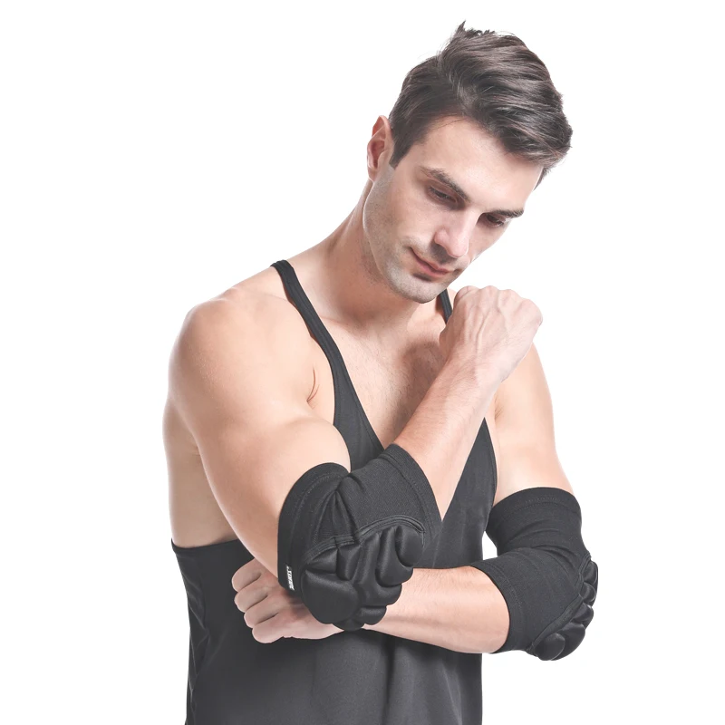 Aolikes Knitted Wholesale Elbow Sleeve Guard Custom Soft Comfortable Breathable Elbow Brace Support For Sports