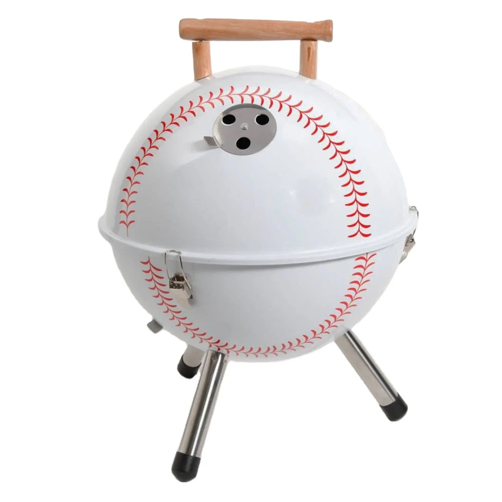 Portable Outdoor 12 Inches Barbecue Stove Baseball Shaped Outdoor Activated cooking burner BB Charcoal Grill