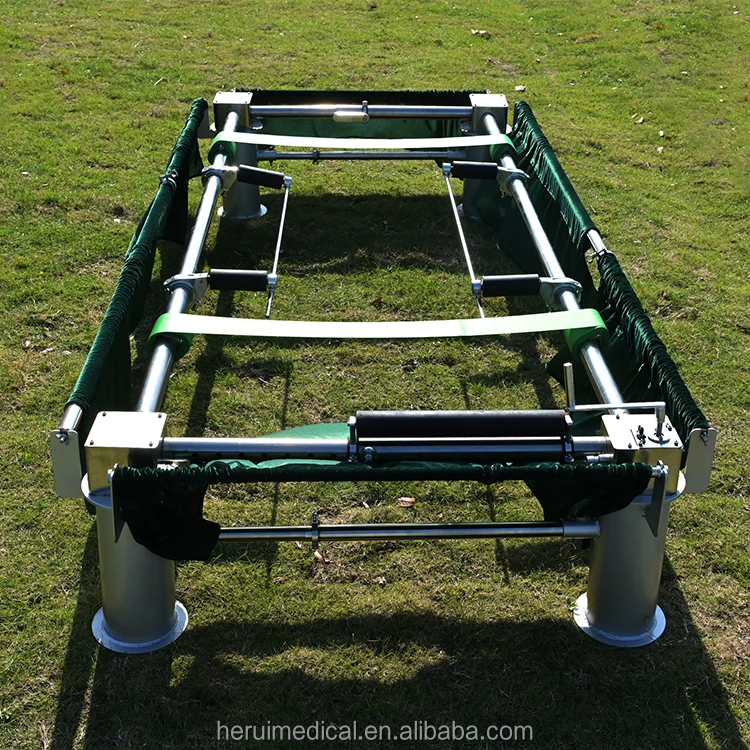 Funeral European Style and Metal Material Cemetery Lift Casket Coffin Lowering Device with Placement Arm