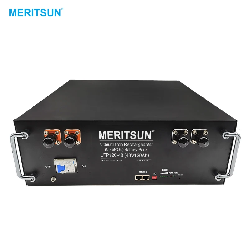 Nominal Capacity Solar Lifep04 Battery 48v 100ah Lihtiom Ion Battery Mit BMS Solar Energy Storage Systems Electric Power Systems