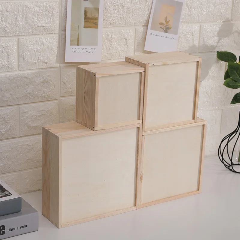 Customized luxury wooden box packaging wooden gift box wooden gift boxes