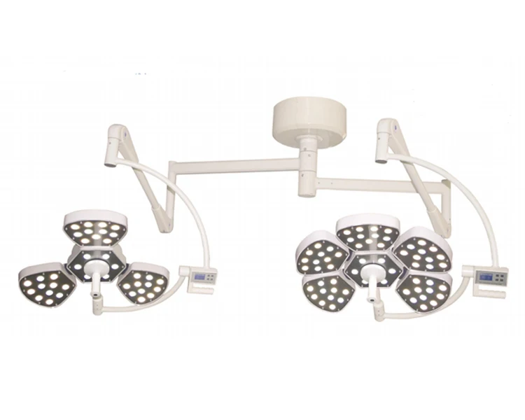 Petal shape Double-head ceiling petal shadowless lamp operating room lamp