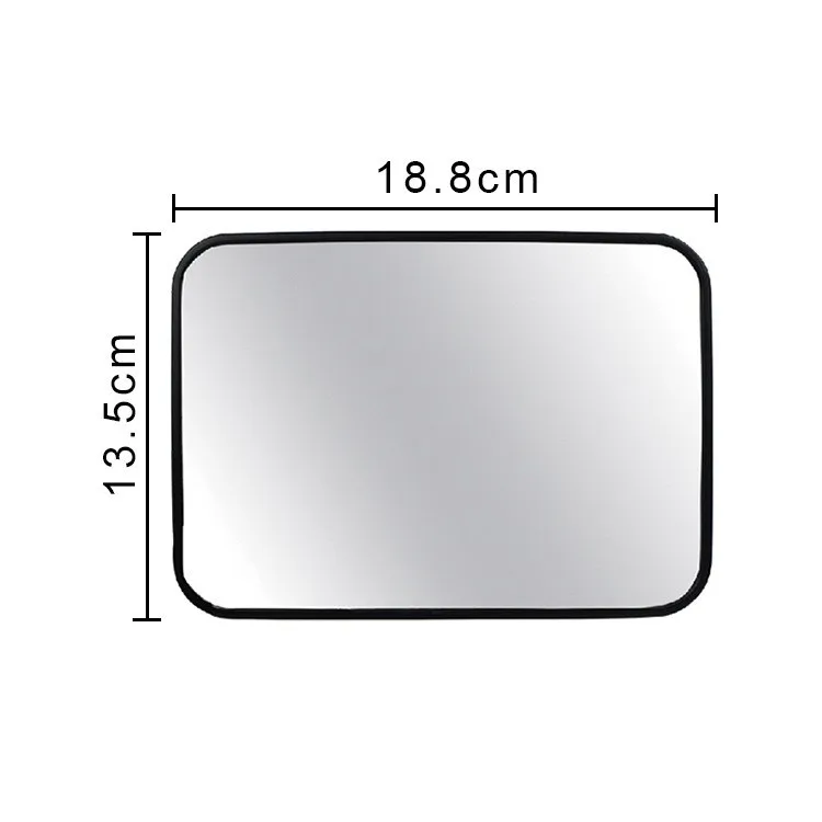 Shatterproof Fully Assembled Baby Safety Car Seat Mirror For Rear Facing Infant