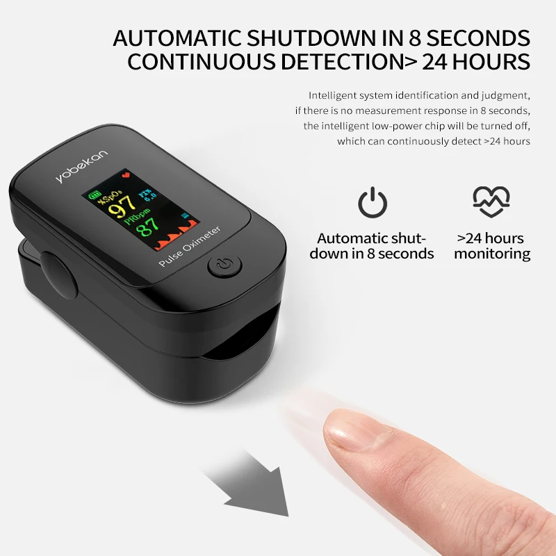 Yobekan spo2 Ox Meters Oxiometer Jumpers Puls Plus Oximetes TFT Spo2 монитор на палец Оксиметр