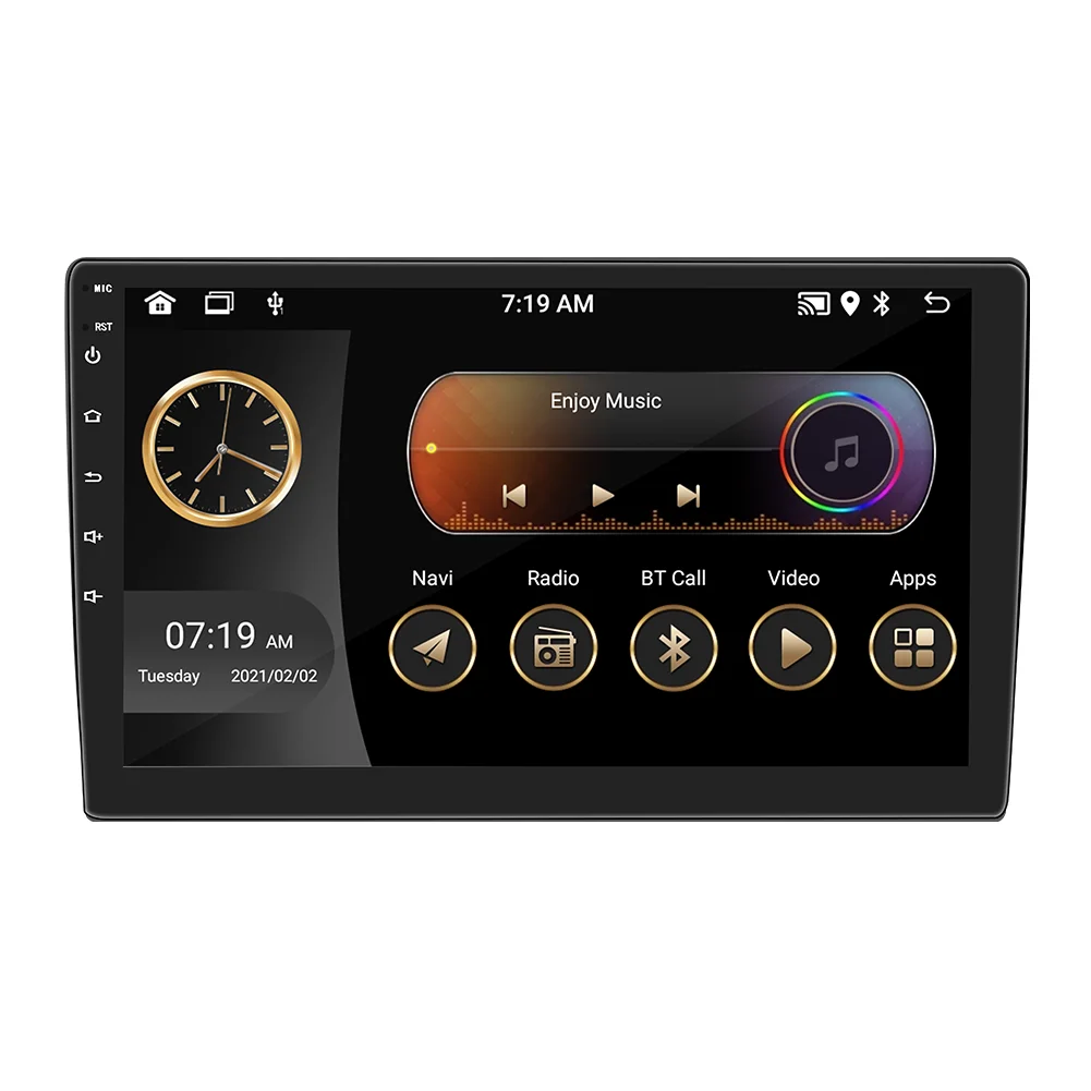 2 Din car dvd player Universal Android Car Radio Touch carplay car Stereo screen carplay para autos con pantalla