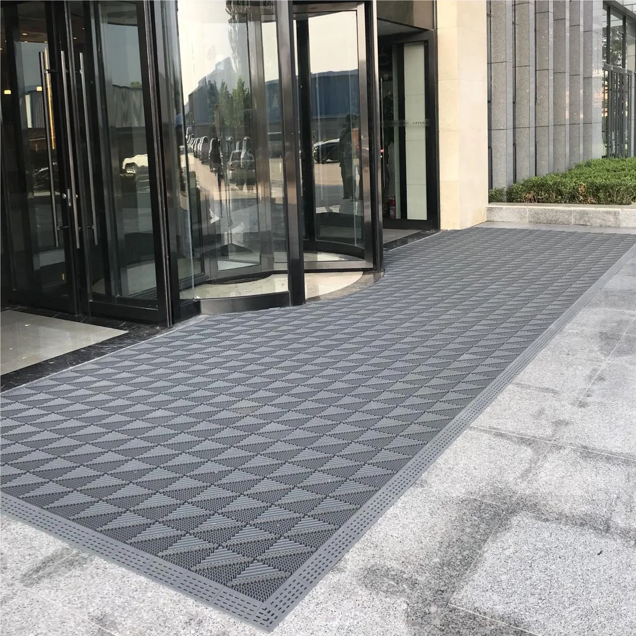 Outdoor Mat Good Quality Dust Floor Mats Three-in-one Mat Custom Door