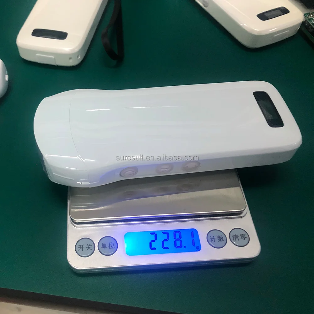 Suresult Ultrasound Machine Convex Probe WIFI baby fetal doppler Scanner cardiac portable color ultrasound