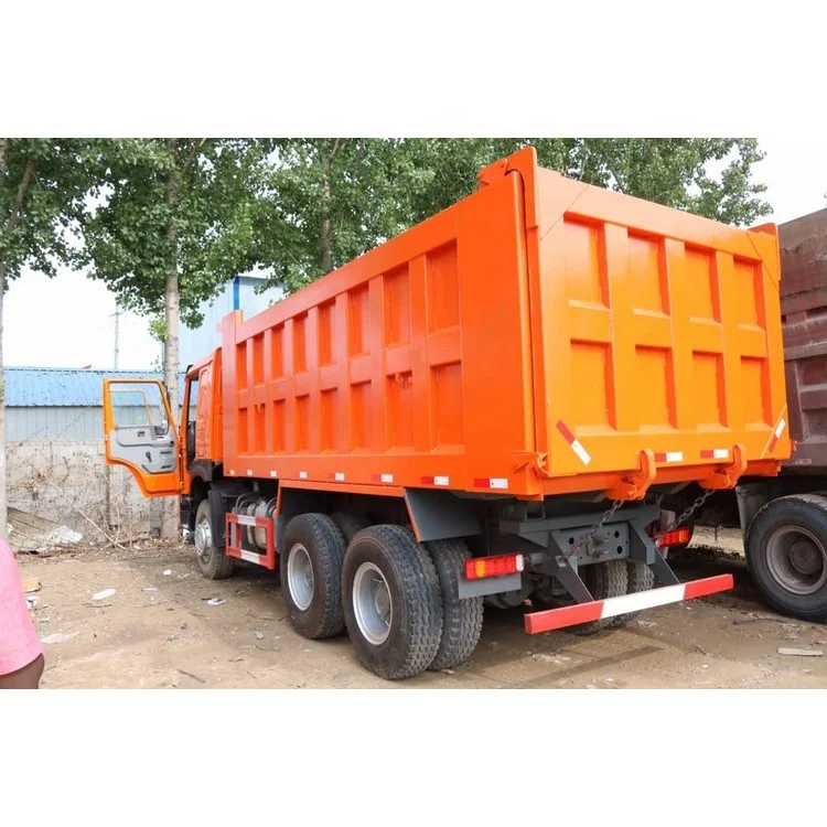 Chinese Manufacture Sinotruck Howo Dump Truck 6x4 Manual Transmission Used 371Tipper Truck For Sale