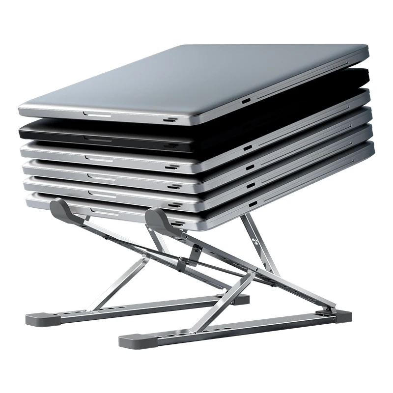 MC N8 эргономичная регулируемая Портативная подставка из алюминиевого сплава для ноутбука складные двухслойные подставки для планшетного ПК