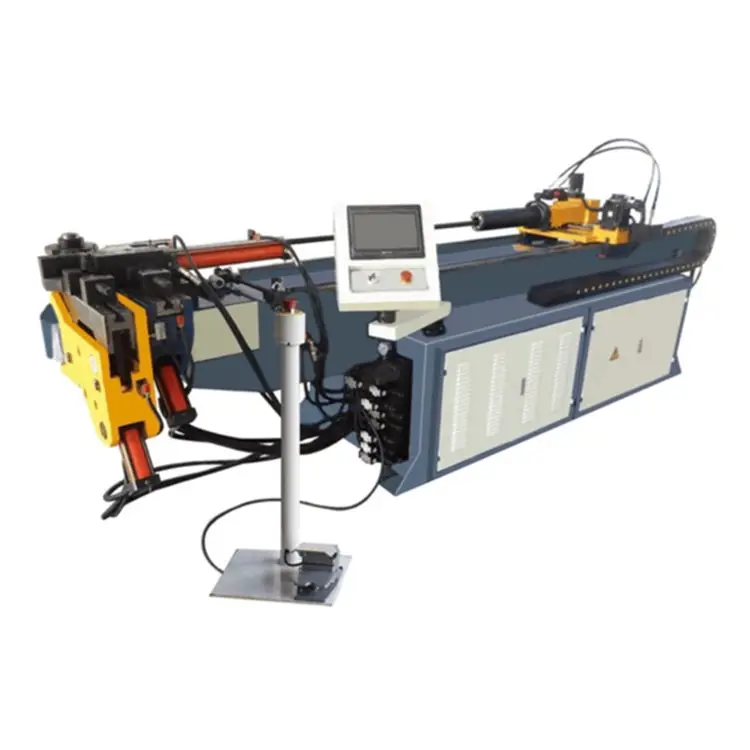 Integrated Air Conditioner Copper Tube Decoiling Straightening Cutting Drilling Punching Bending End Forming Spinning Machine