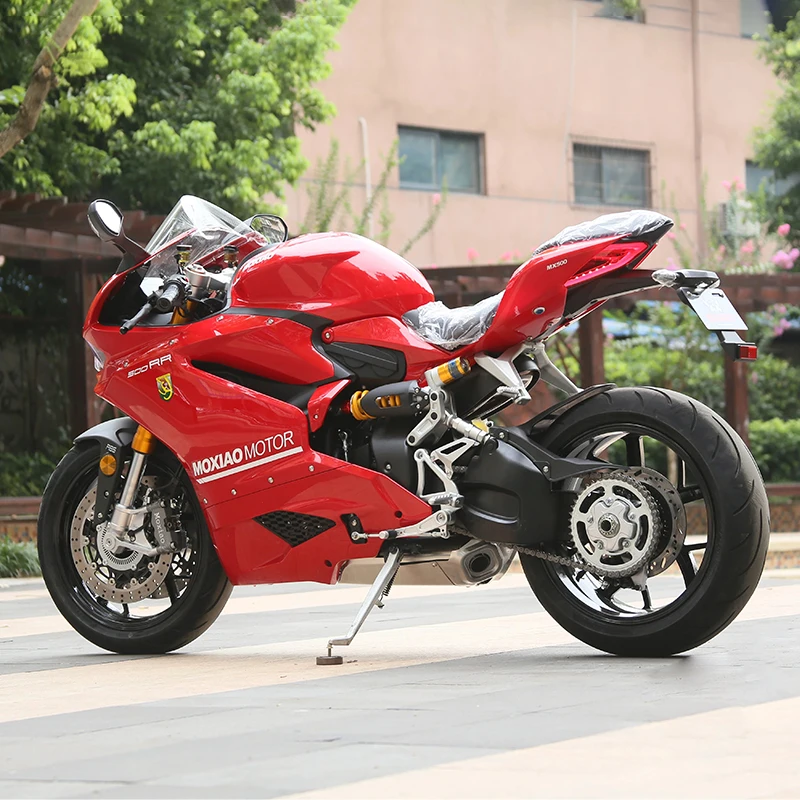 Moxiao 500RR Gas Scooter With New Design Max Speed 165km/h Water-Cooled Dual-Cylinder Dual-Camshaft Directly From China Factory