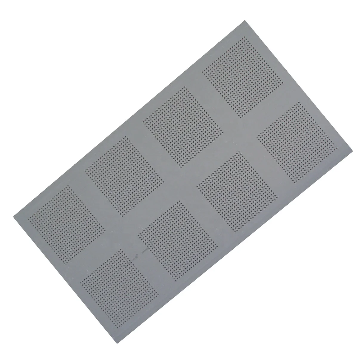 2400*1200mm Acoustic Ceiling Material Perforated Gypsum Board Plasterboard