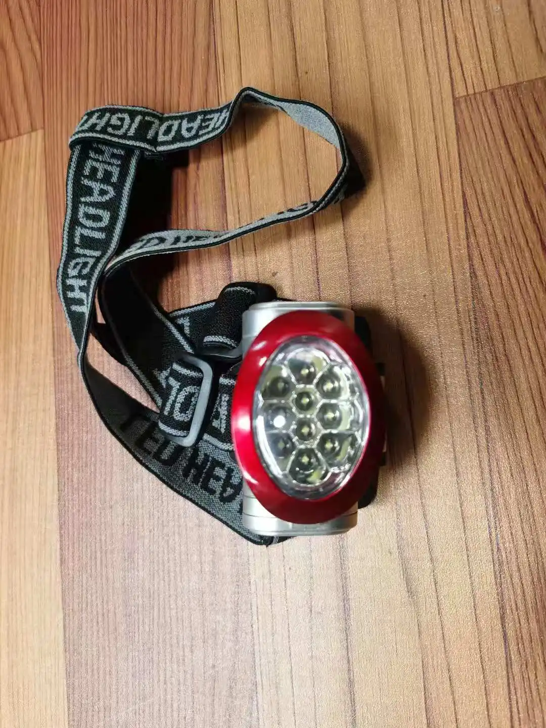 NPOT Rugged Oval Headlamp Portable Head Hiking Spelunking Lamp Flashlight Lightweight Durable Headlight for Outdoor Activity