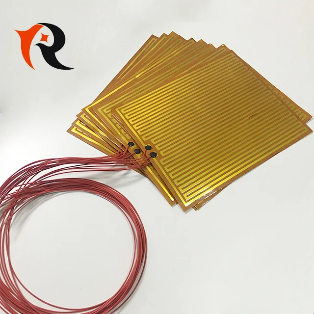  Полиимидная Пленка Изолированные Гибкие Нагреватели Kapton нагревательные элементы