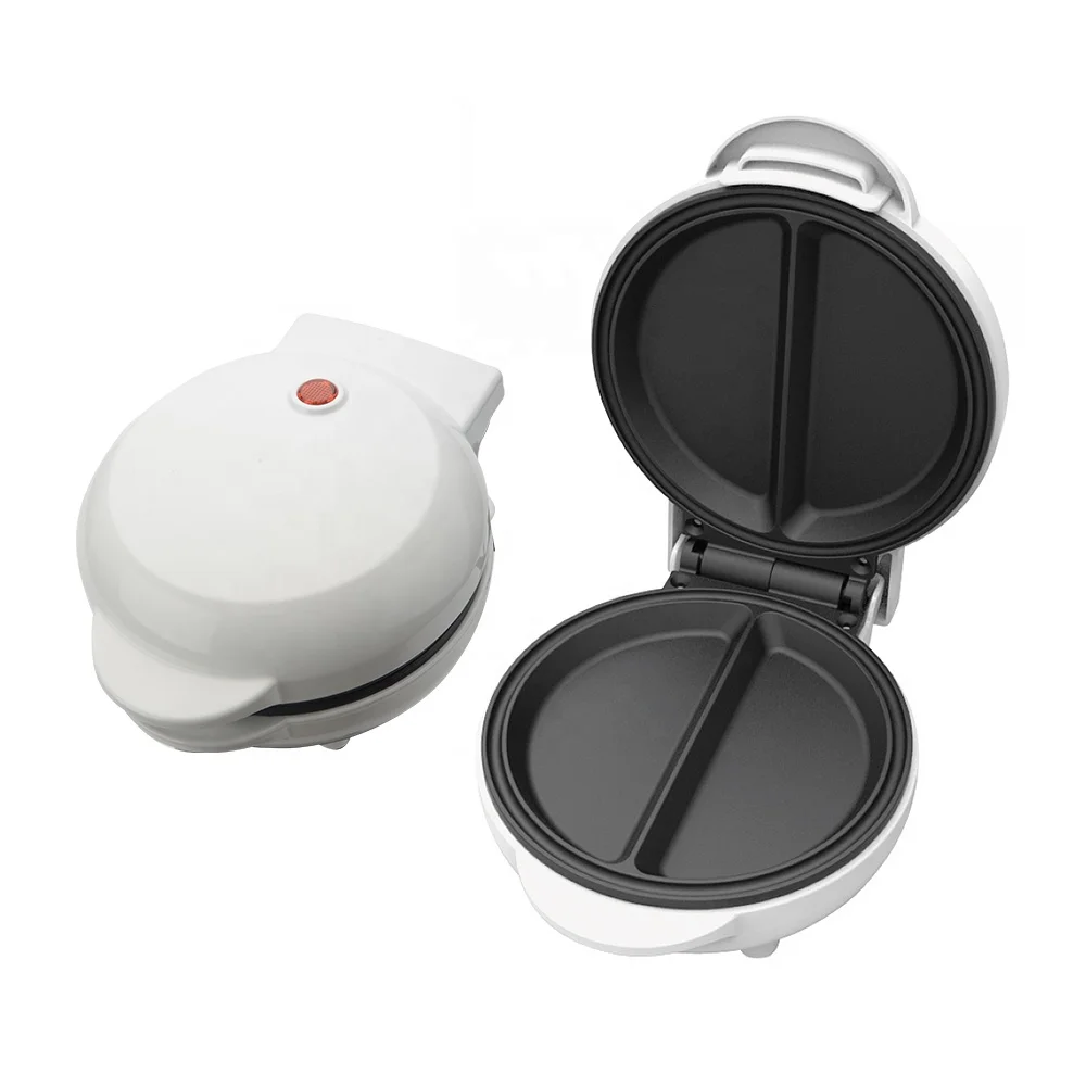 Hot Sale Elektrische Electric Waffle Making Machine Metal Omelette Omelet Maker with Dual Nonstick Plate Mini