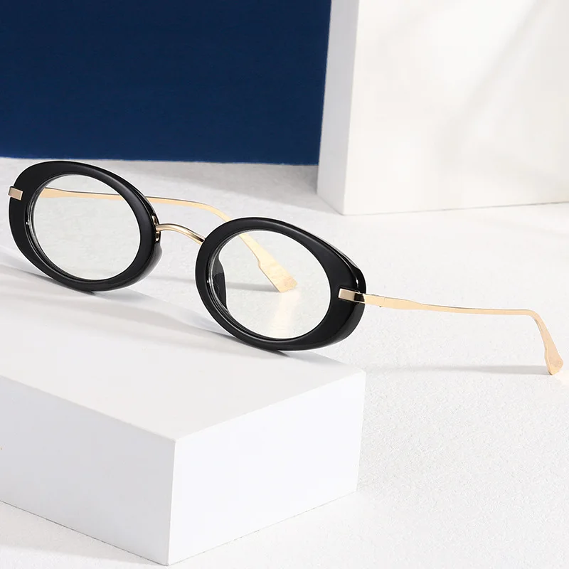 2024 маленькие солнцезащитные очки в металлической оправе стиле стимпанк брендовые дизайнерские Винтажные Солнцезащитные UV400 оттенков модные Овальные