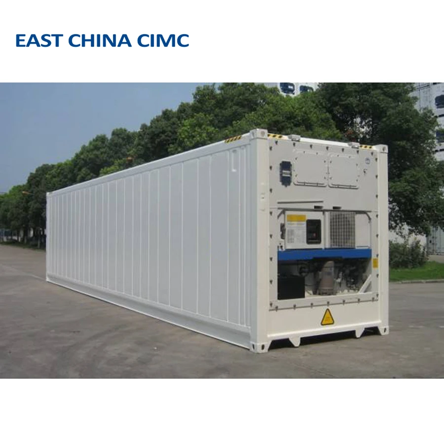 Reefer Tank Container Specs For Refrigerated Cargo 40ft 20ft Reefer Tank Container With Refrigerator