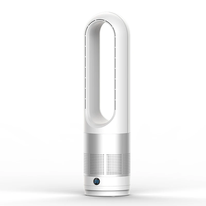 New Portable High Quality Household Floor Electric Bladeless leafless Cooling Floor Tower Fan with Remote Control