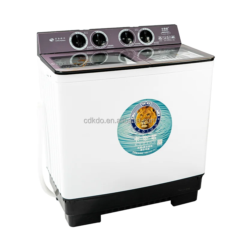 29KG top selling wholesale washing and spinning separation washer and dryer semi-auto purple laundry machine