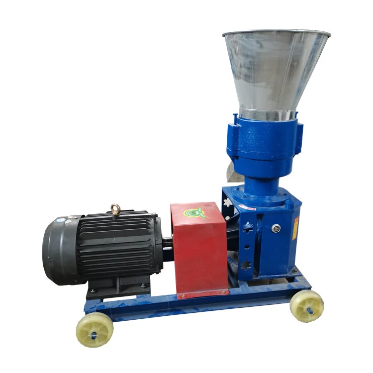 High quality Motor Farming Pelletizer Household Small Chicken Pig Poultry Animal Feed Pellet Processing Machines for sale