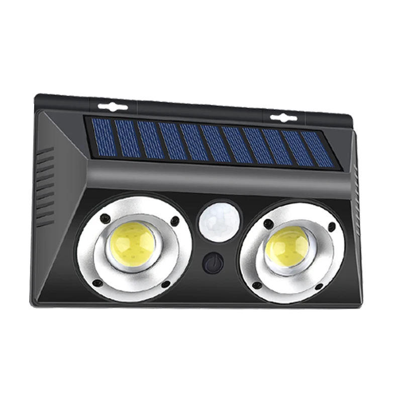 270 Degree Brightness Cob Solar Sensor Lights,  Garden Security Decoration Cob Solar Wall Light Ip65 Motion Sensor Light Wall