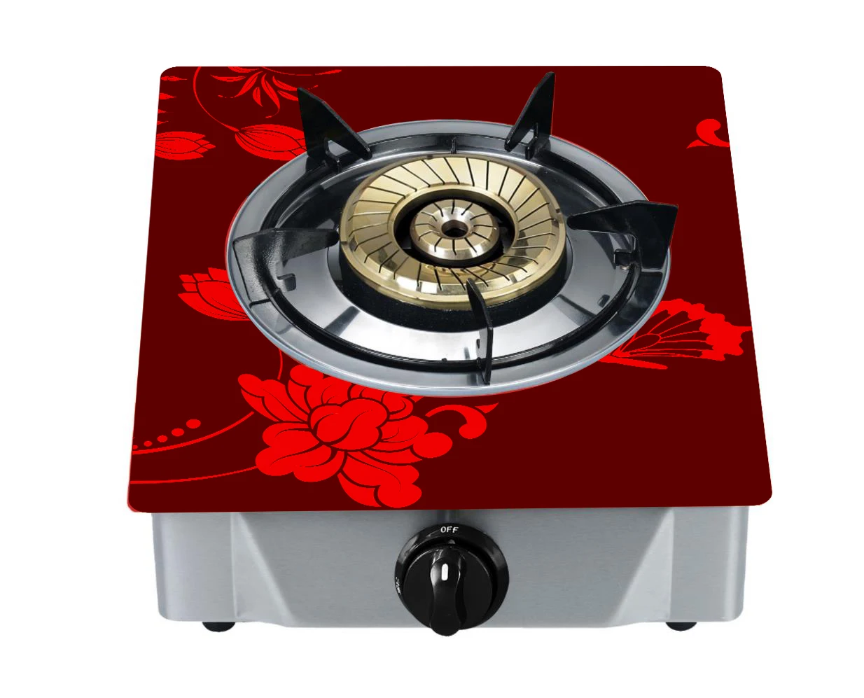 Single burner gas stove glasstop 1 burner gas cooker hot sell for gas cooker cylinder LPG table top cooker good quality stove