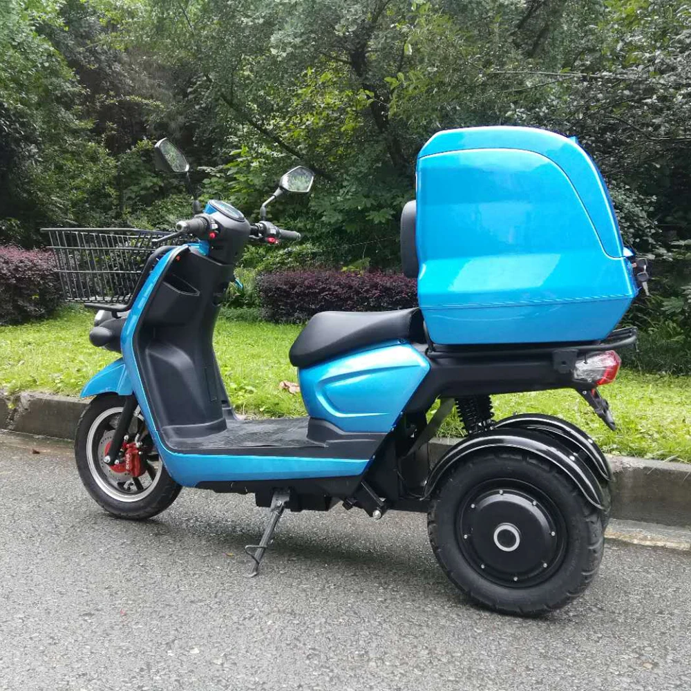 2020 New model Tilting 3 wheel scooter pizza delivery express