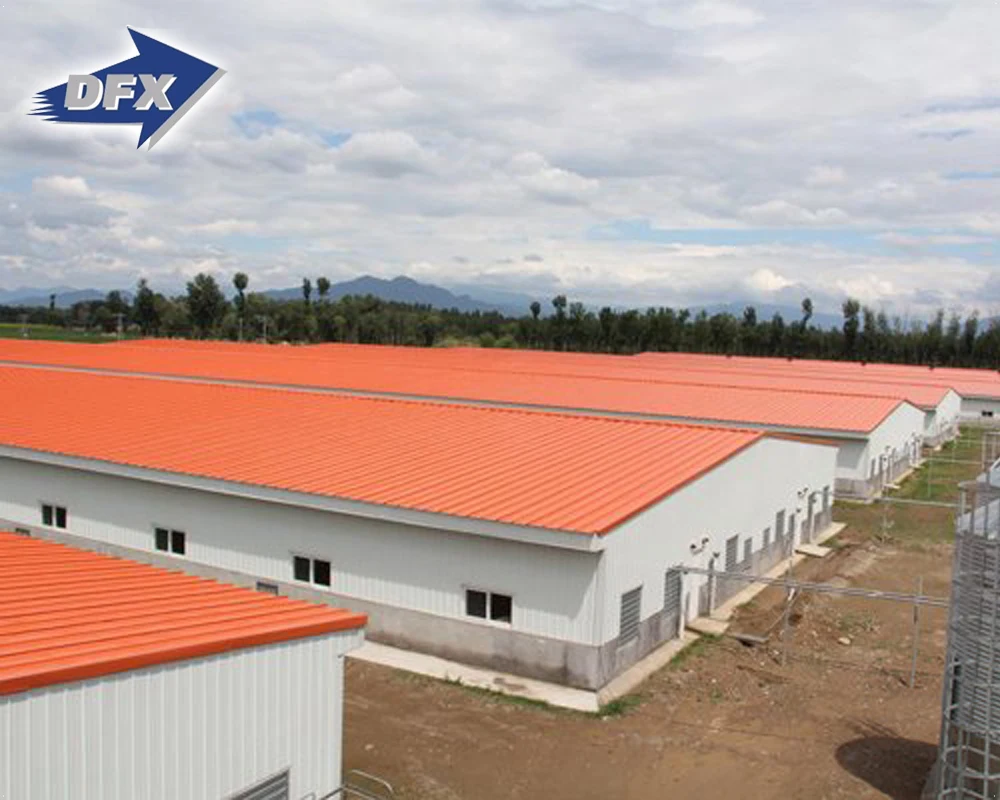 Prefab Steel Structure Pig/goat Farm Design Sheep/cattle/cow Shed Farm Building Prefabricated House