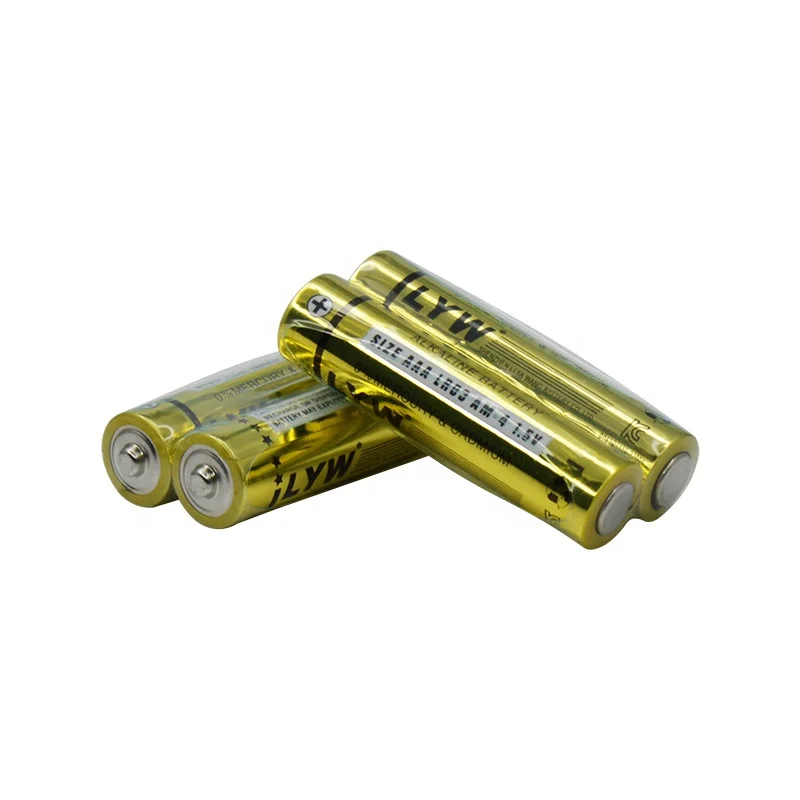 High Capacity Non Rechargeable 1.5V LR 03 AAA LR6 AA Alkaline Battery