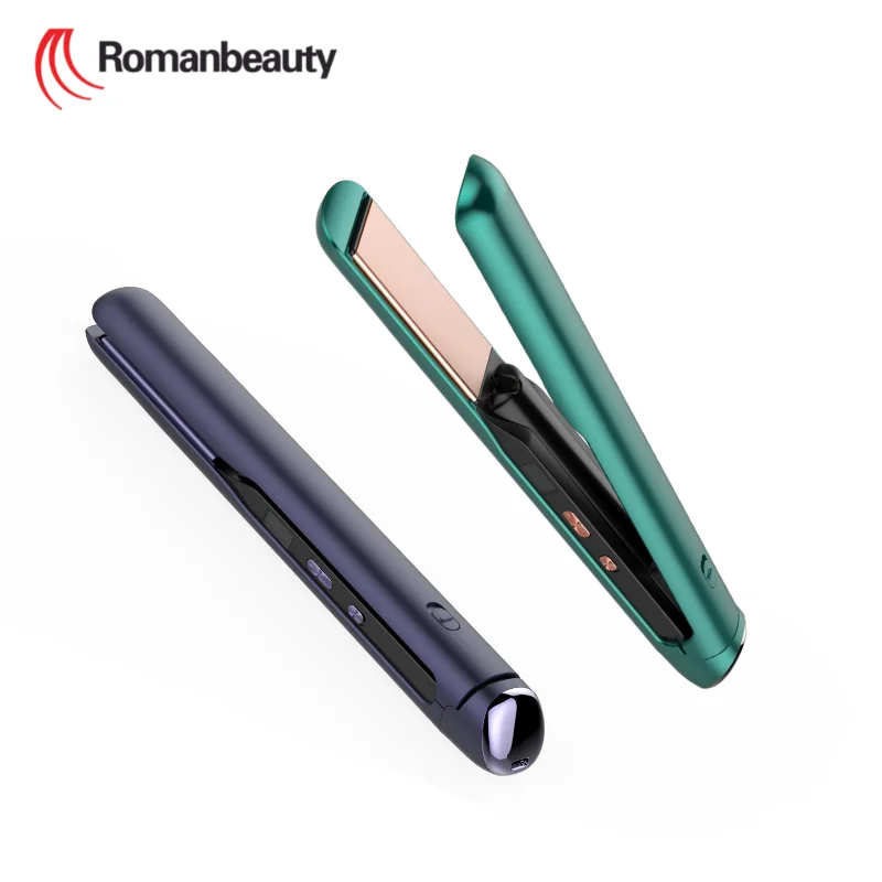 2022 hot selling Rechargeable Portable Flat Iron Wireless Hair Straightener New cordless Flat Iron