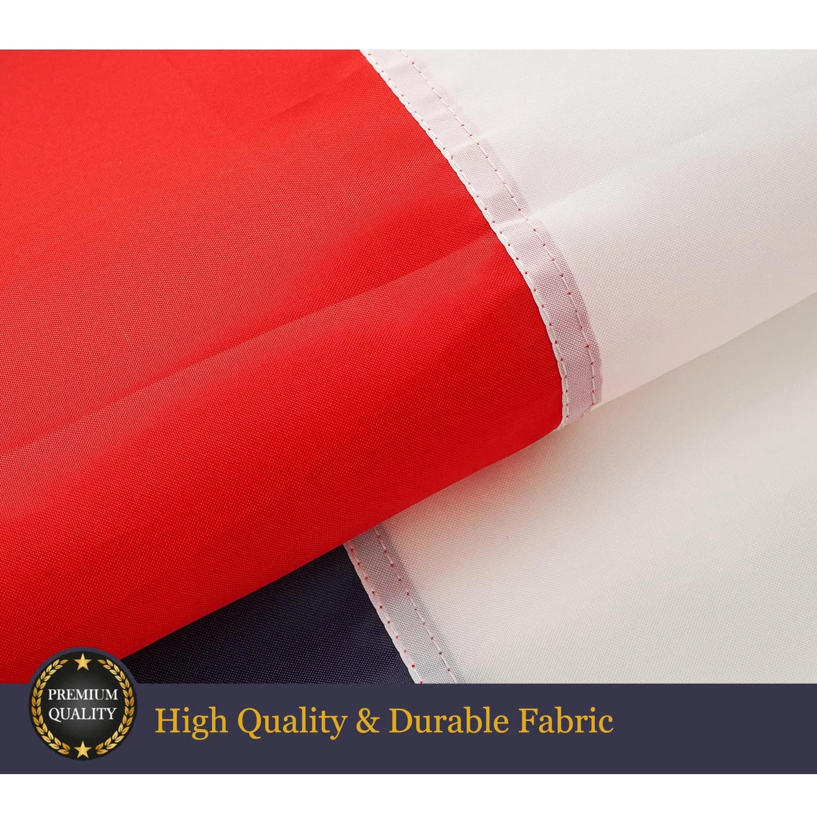 Wholesale Heavy Duty Outdoor 3x5 Ft Dominican Republic Flags Color Vivid Carefully Embroidered Large Dominican Flag For Wall Car