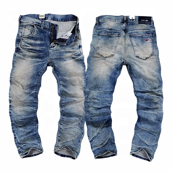 Lotfeel High quality vintage jeans brand name designer jeans pants mens selvedge jeans japanese man