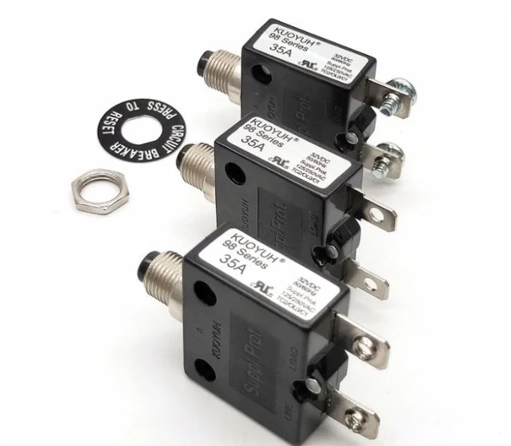 Защита от перегрузки серии 98 35A, защита от перегрузки по току, небольшой автоматический выключатель высокого тока (1600388394920)