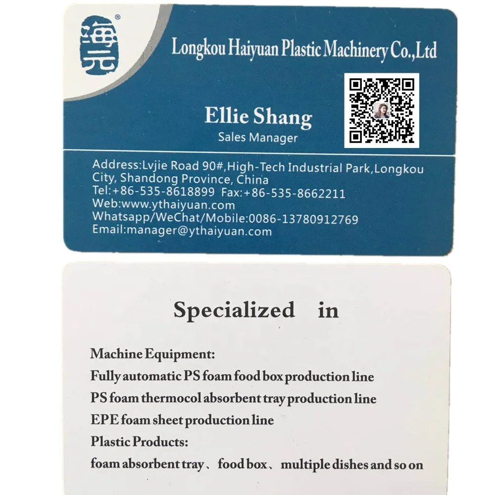 Food packaging plastic PS foam box MACHINE   , contact Ellie Whats 008613780912769